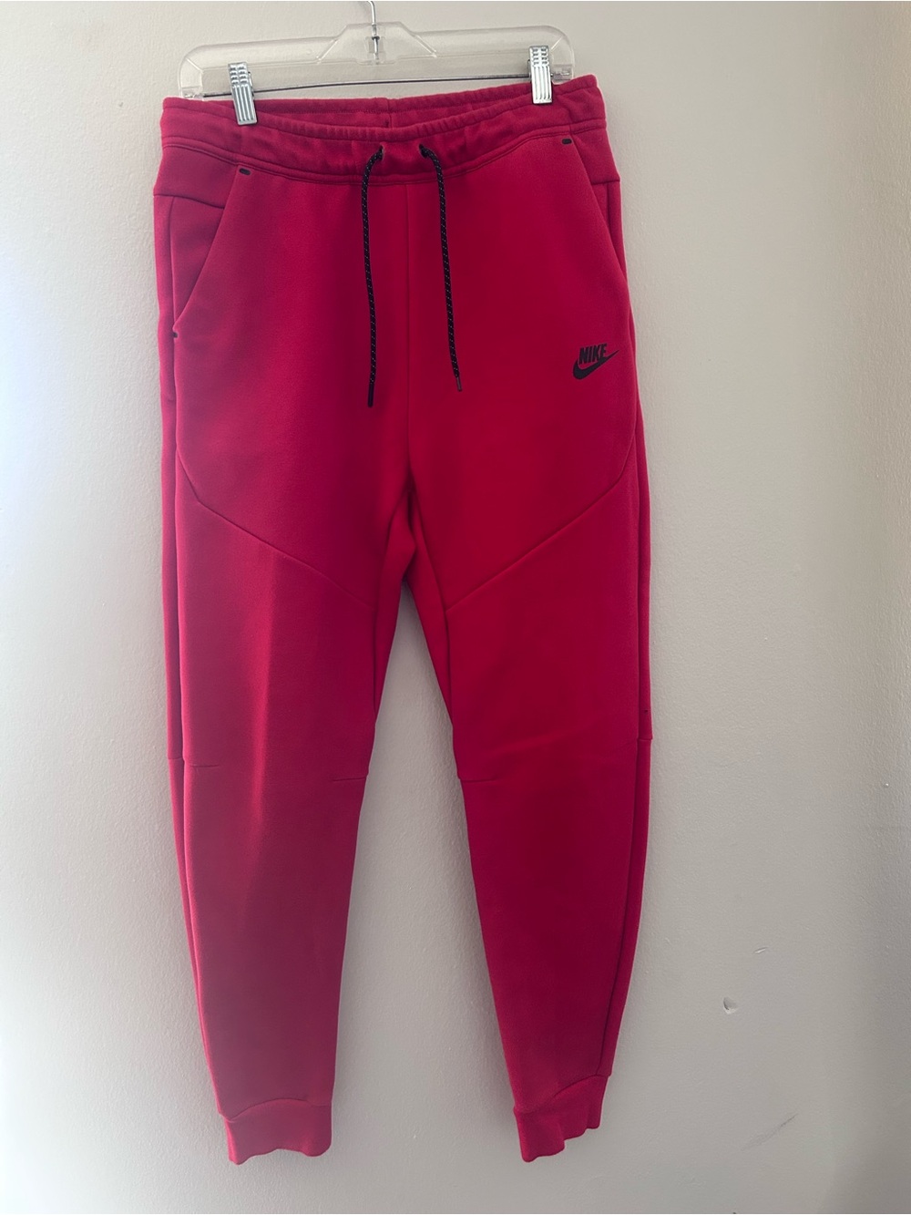 Nike Red Fleece Jogger Pants
